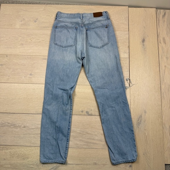 Madewell The Perfect Summer Jean - Light Blue Distressed - Picture 8 of 8